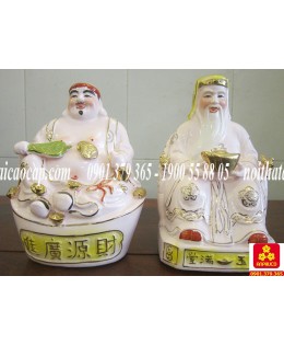 Tượng tài địa phấn hồng 10 in